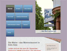 Tablet Screenshot of diemalve.de